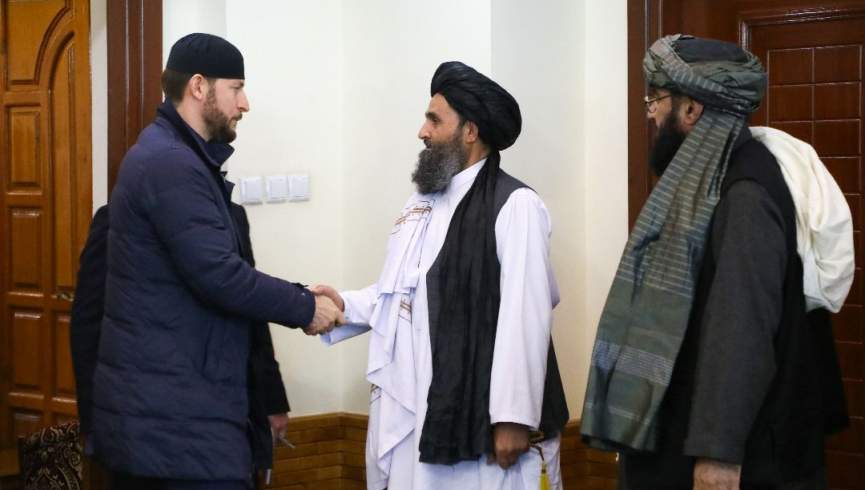 معاون اقتصادی گروه طالبان با مشاور رئیس جمهور روسیه  دیدار کرد