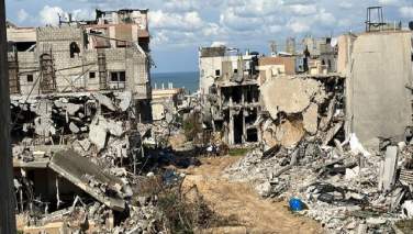 جنایت جدید رژیم اسرائیل؛ شهادت ۱۳ فلسطینی در بمباران پناهگاه آوارگان در غزه