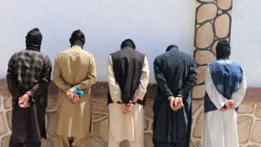 طالبانو په سرپل کې پنځه انسان تښتوونکي ونیول