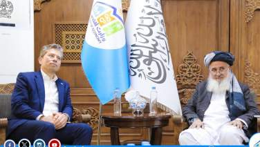 دیدار سرپرست وزارت اقتصاد طالبان و معاون سازمان ملل؛ تمرکز بر نیازهای اساسی و توسعه پایدار در افغانستان