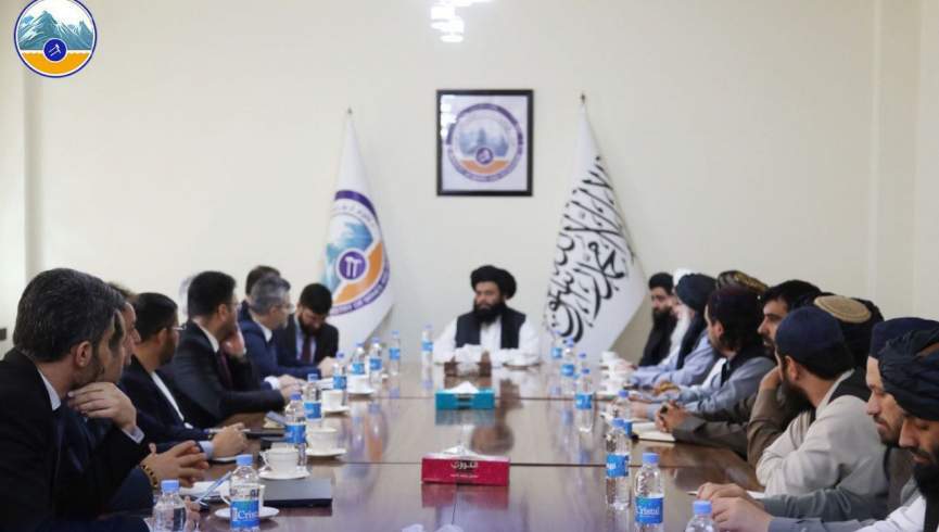 سرپرست وزارت معادن طالبان با سرمایه‌گذاران ترکیه دیدار کرد