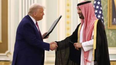 ترامپ و بن سلمان در ریاض پیمان دوستی بستند