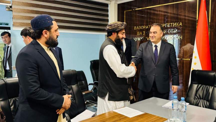 گروه طالبان و تاجیکستان بر گسترش همکاری‌ها در بخش انرژی برق تأکید کردند