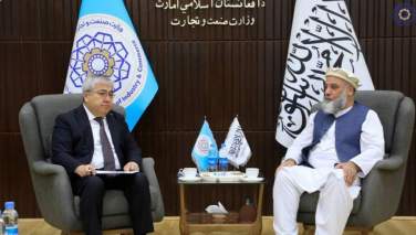 طالبانو او قرغزستان د لوژستیکي مرکز د جوړولو او سوداګریزو اړیکو پر پیاوړتیا خبرې کړې