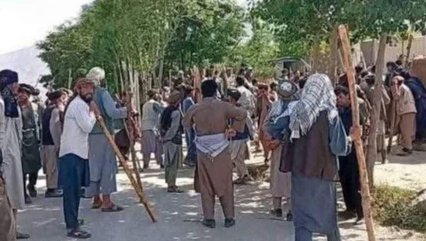 سرکوب خونین اعتراضات در خاش؛ طالبان ۳۷ نفر را بازداشت و به فیض‌آباد منتقل کردند