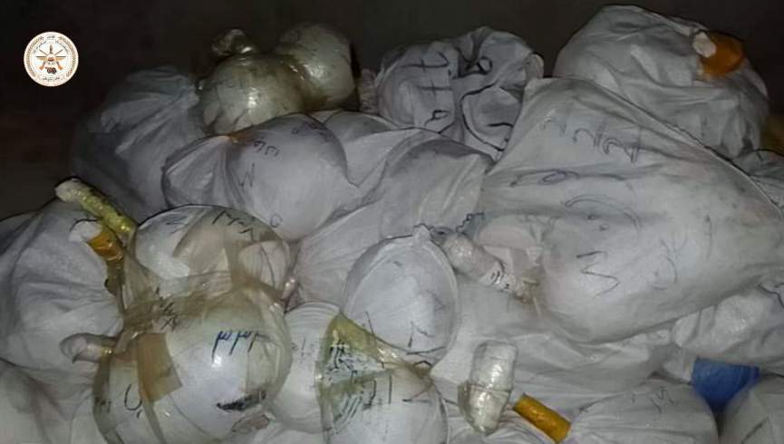 کشف و ضبط 730 کیلو گرام مواد مخدر در ولایت هلمند