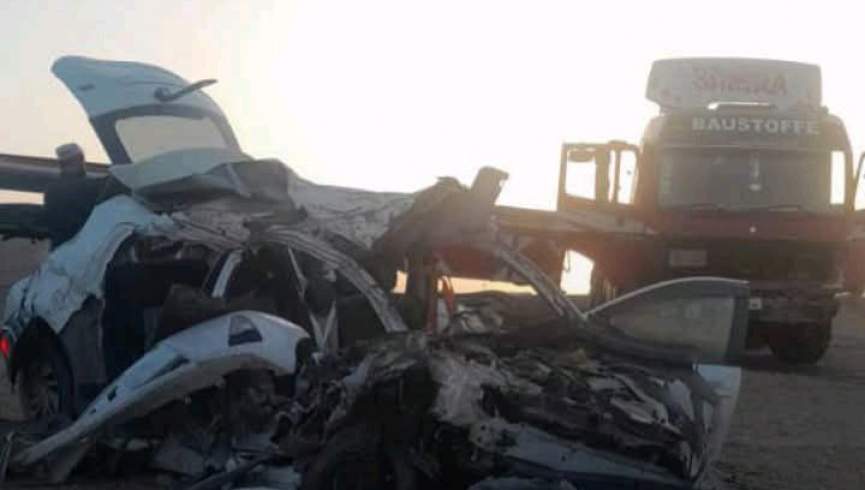 در اثر یک حادثه ترافیکی در هلمند شش عضو یک خانواده جان باختند