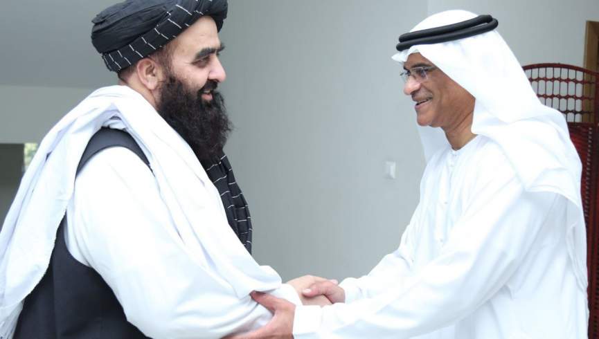 سفیر امارات متحده عربی با وزیر خارجه طالبان دیدار تودیعی کرد