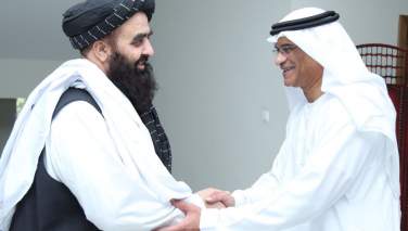 سفیر امارات متحده عربی با وزیر خارجه طالبان دیدار تودیعی کرد